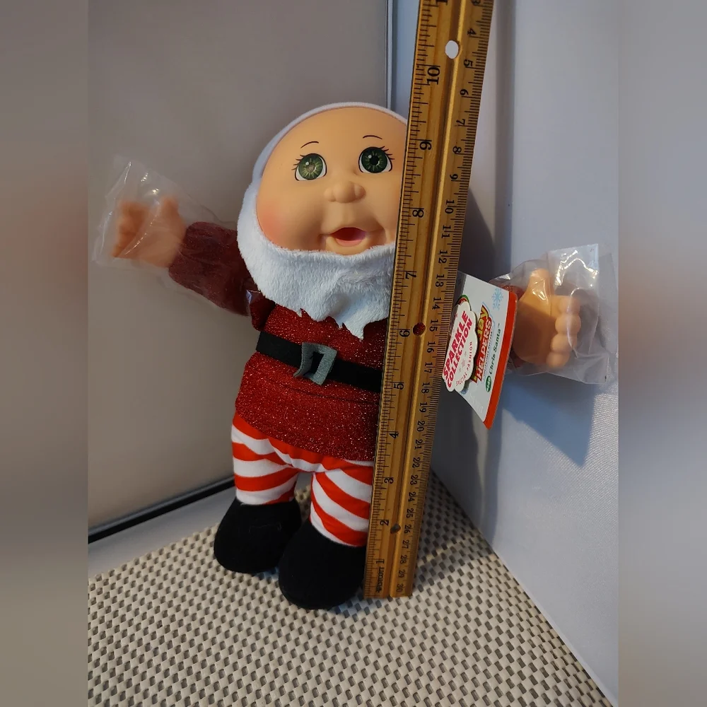 Cabbage Patch Kids Holiday Helpers Chris Santa #149 NWT Doll Sparkle Collection